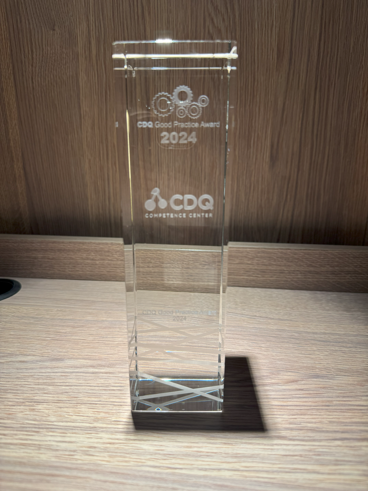 CDQ Award, 3rd Place